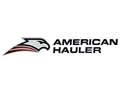 AMERICAN HAULER DECAL, SIDE AND REAR, LOGO WITH EAGLE, 20" X 3.2" 