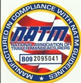 NATM, National Association of Trailer Manufacturers Decal