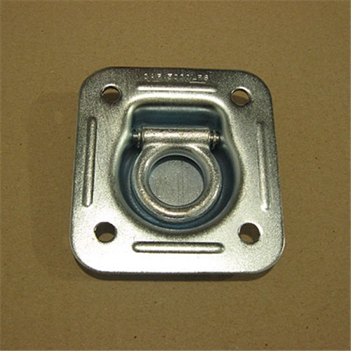 D-Ring, Recessed, Square Shape