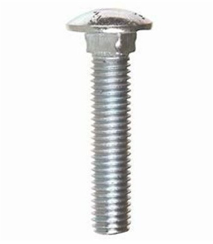 Zink Carriage Bolt, (5/16-18x1 1/2") 