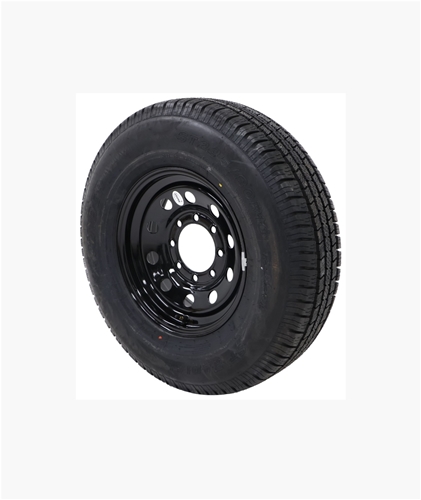 CASTLE ROCK RADIAL16X6 865 BLACK MOD WHEEL