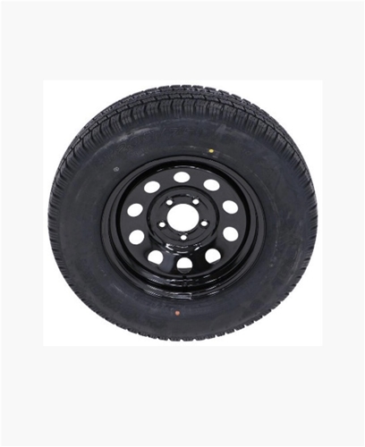 CASTLE ROCK RADIAL 15X5 545 BLACK MOD WHEEL